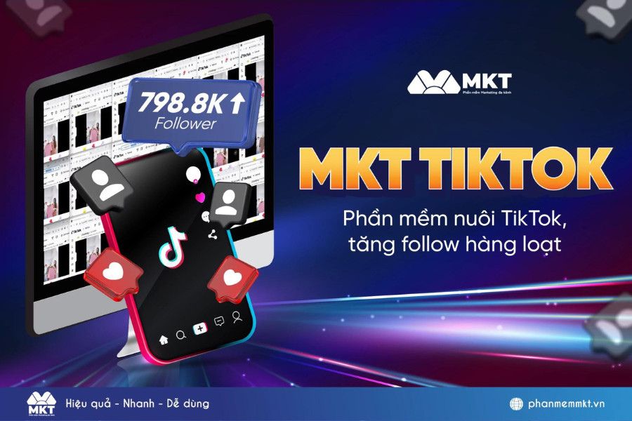 Phần mềm quản lý tài khoản TikTok MKT TikTok Phần mềm quản lý tài khoản TikTok MKT TikTok