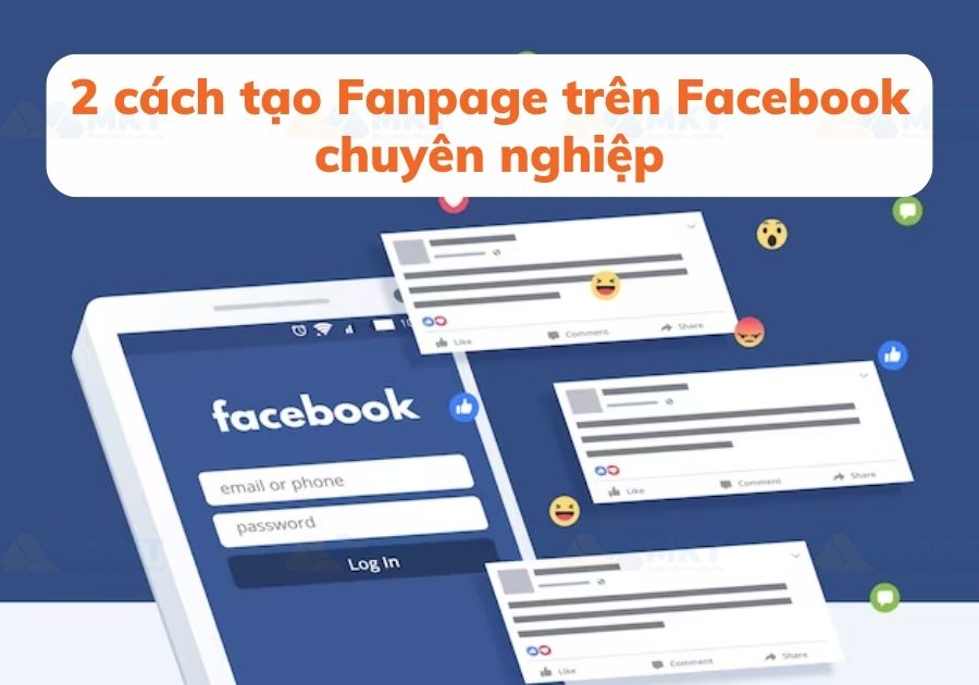 Cách tạo fanpage trên Facebook