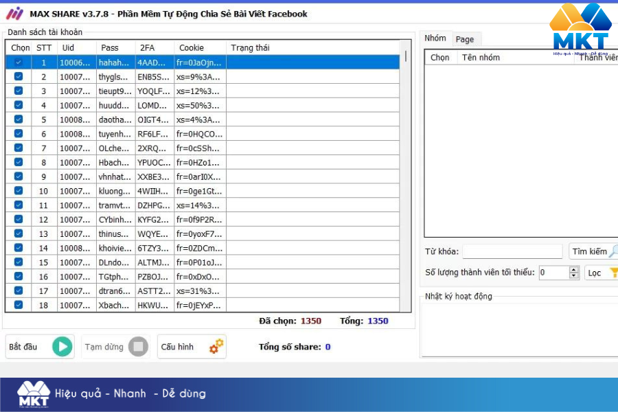 Chia sẻ Livestream