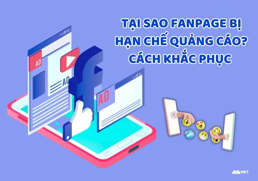 Fanpage bị hạn chế quảng cáo