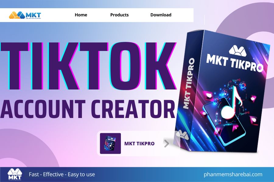 tiktok account creator