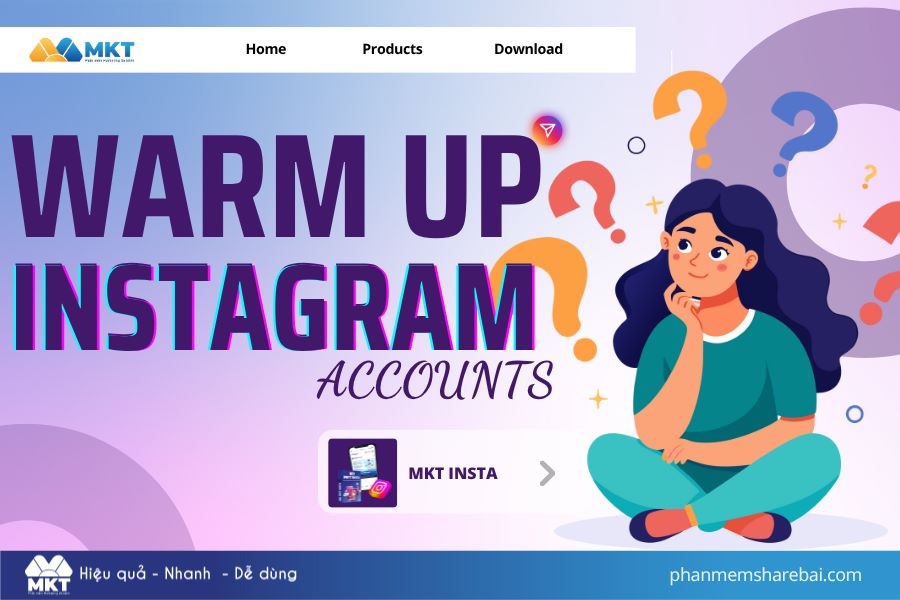 warm up instagram account